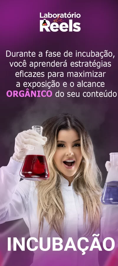 Durante a fase de incubação, você aprenderá estratégias eficazes para maximizar a exposição e o alcance orgânico do seu conteúdo.